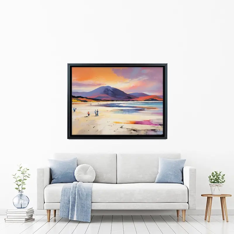 Beach Stroll Canvas Print