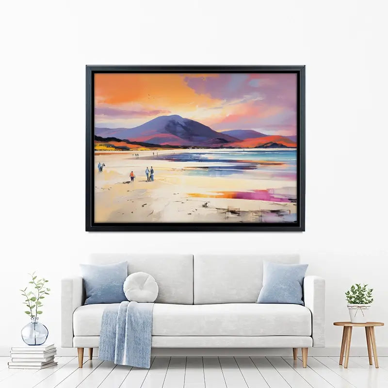 Beach Stroll Canvas Print