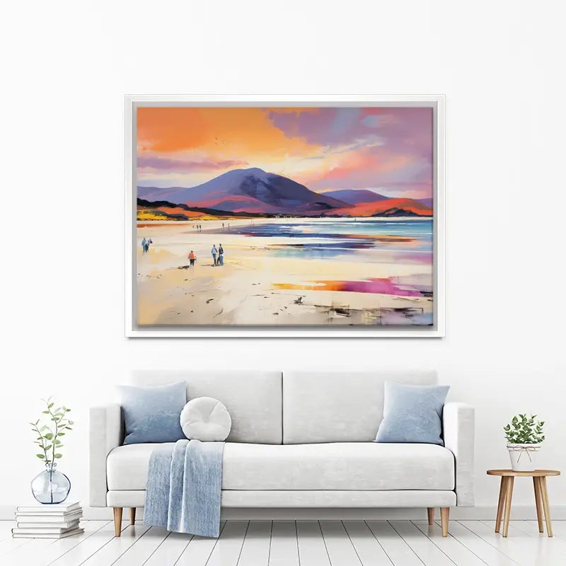 Beach Stroll Canvas Print