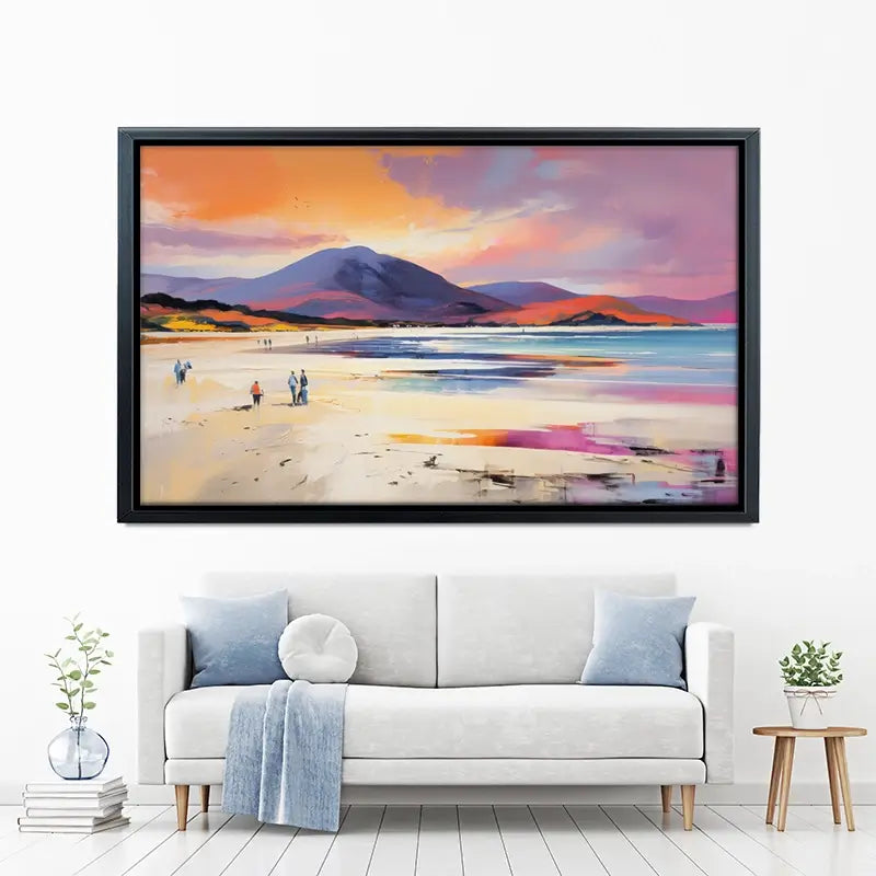 Beach Stroll Canvas Print