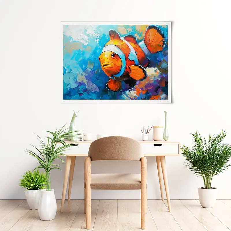 Clown Fish Art Print