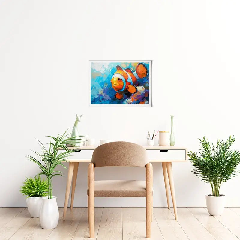 Clown Fish Art Print