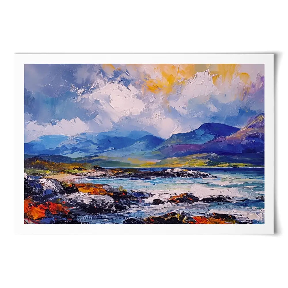 Mull Mountains Art Print