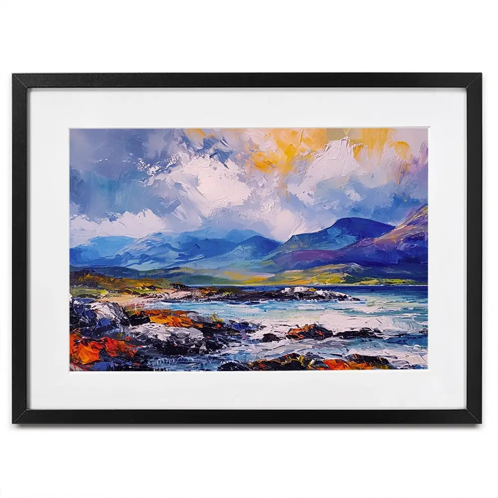 Mull Mountains Framed Art Print