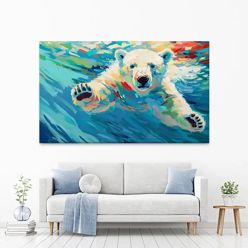 Polar Bear Canvas Print