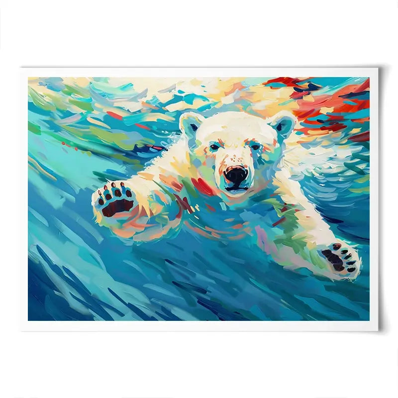 Polar Bear Art Print