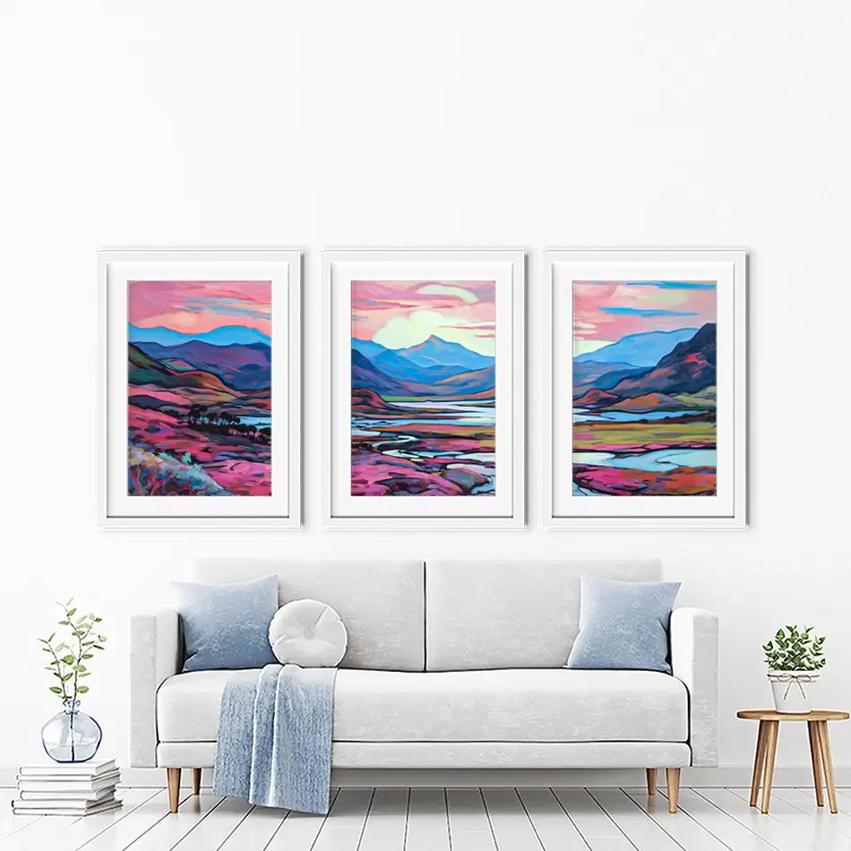 Summer Glen Framed Art Print Trio