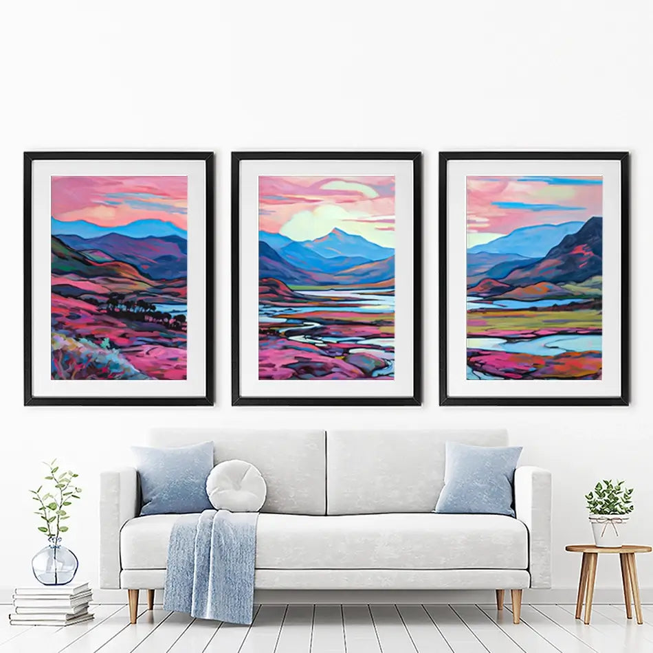 Summer Glen Framed Art Print Trio