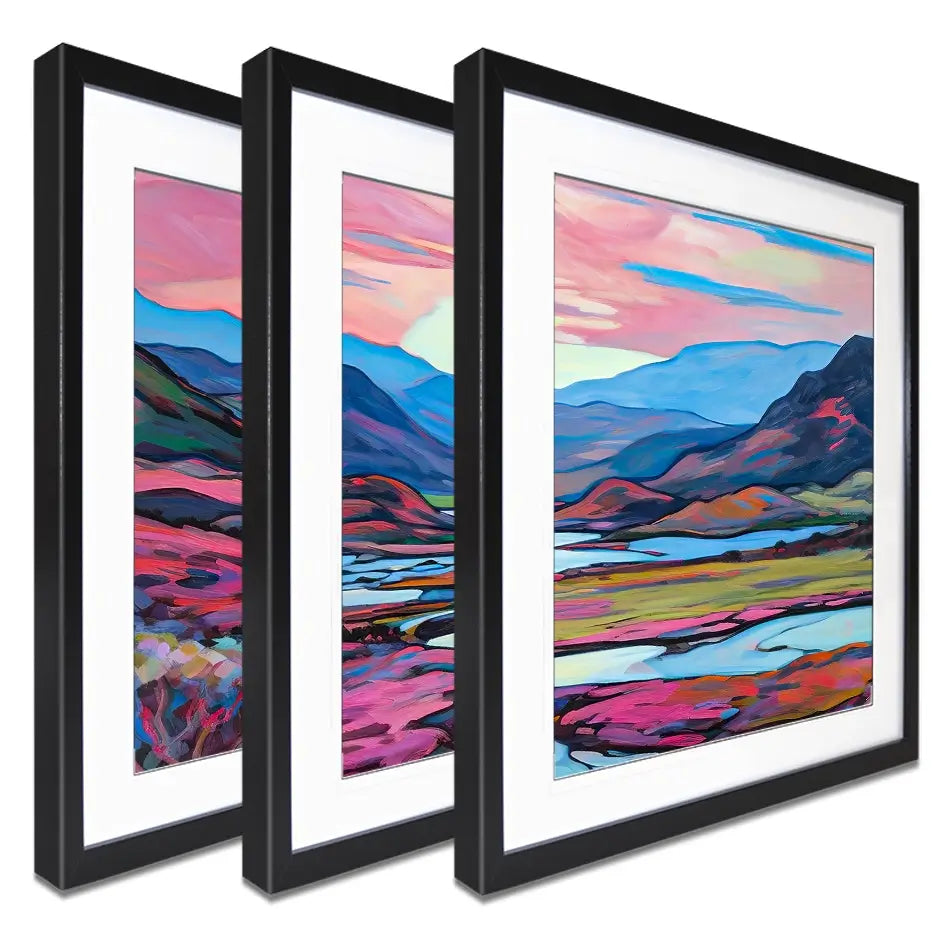 Summer Glen Framed Art Print Trio