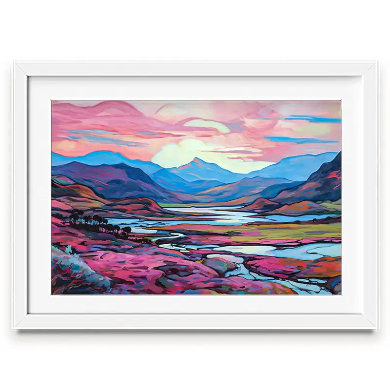 Summer Glen Framed Art Print