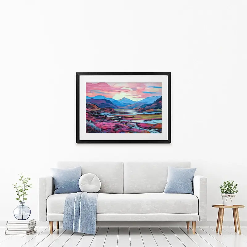 Summer Glen Framed Art Print