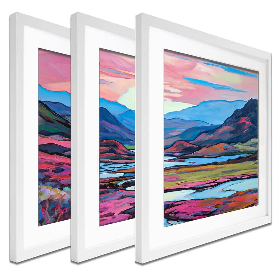 Summer Glen Framed Art Print Trio