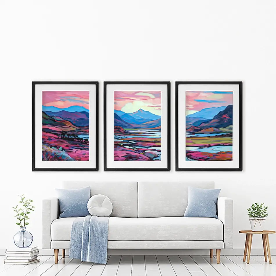 Summer Glen Framed Art Print Trio