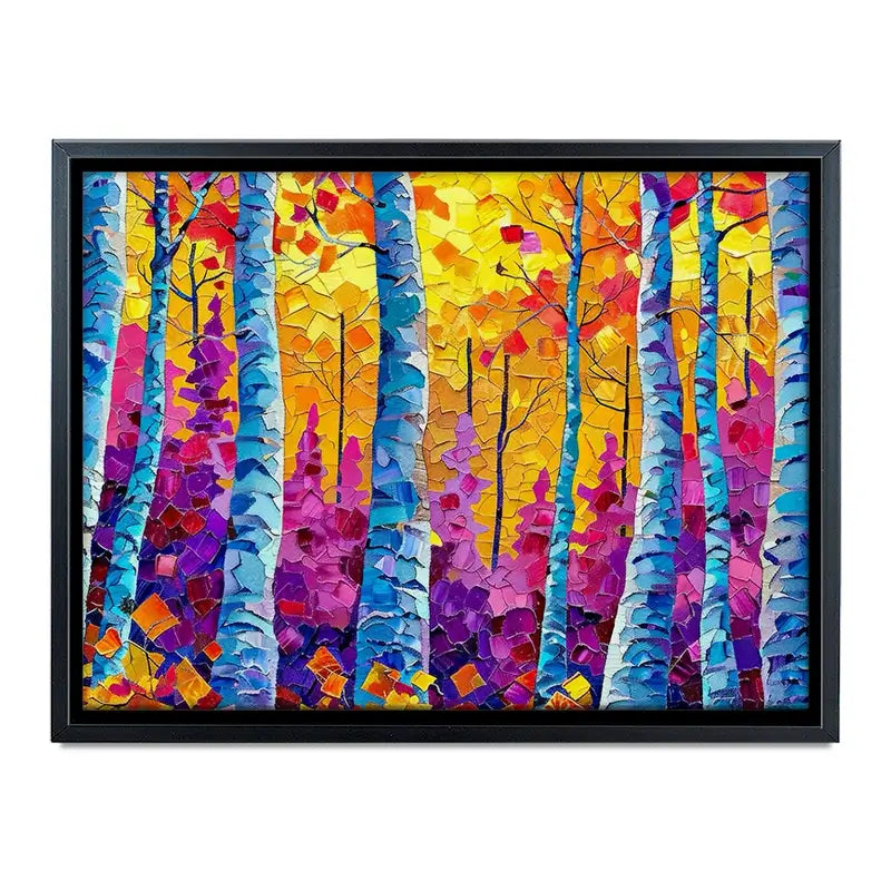 Vivid Forest Canvas Print