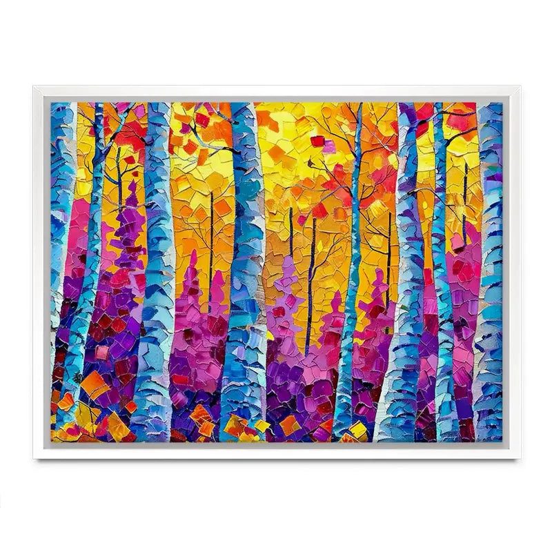 Vivid Forest Canvas Print