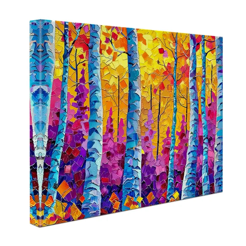 Vivid Forest Canvas Print