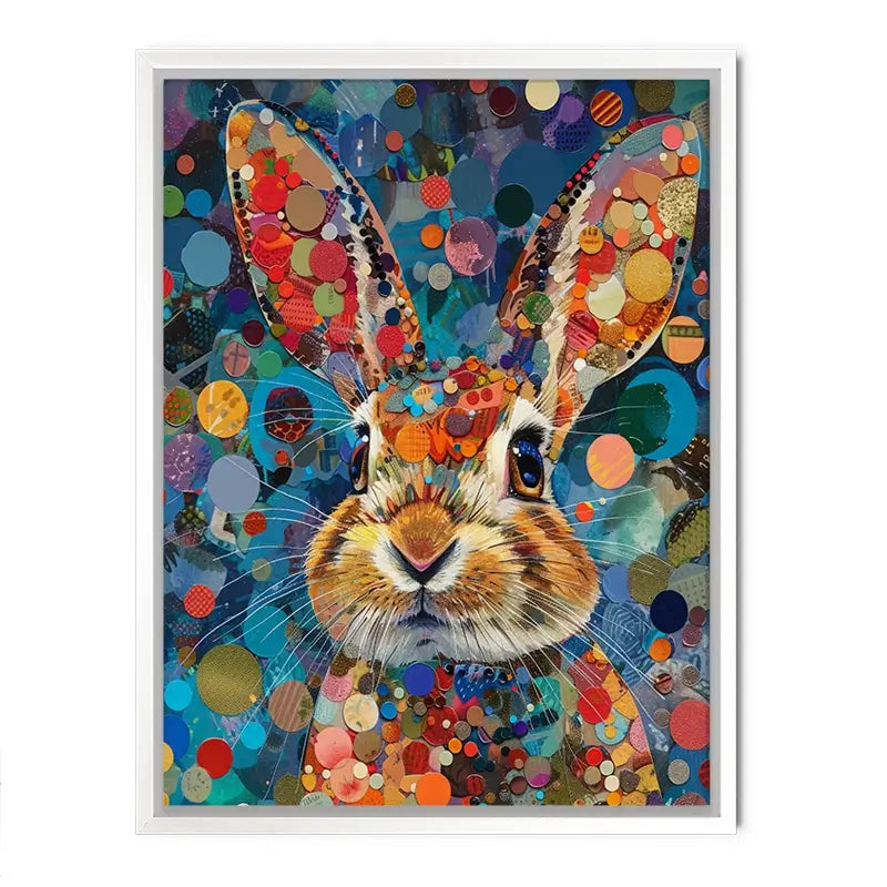 Vivid Hare Canvas Print