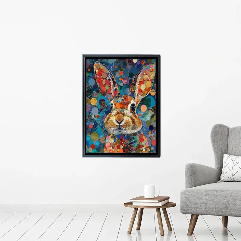 Vivid Hare Canvas Print