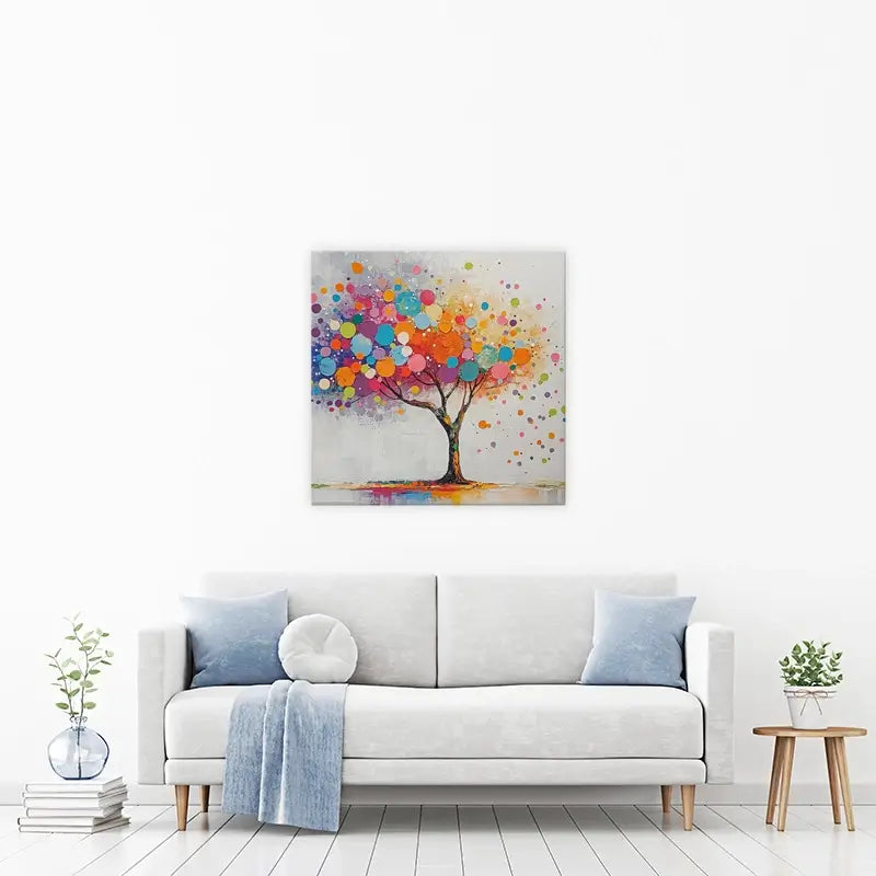 Vivid Tree Canvas Print