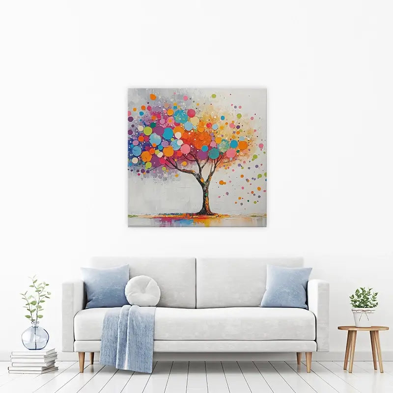 Vivid Tree Canvas Print