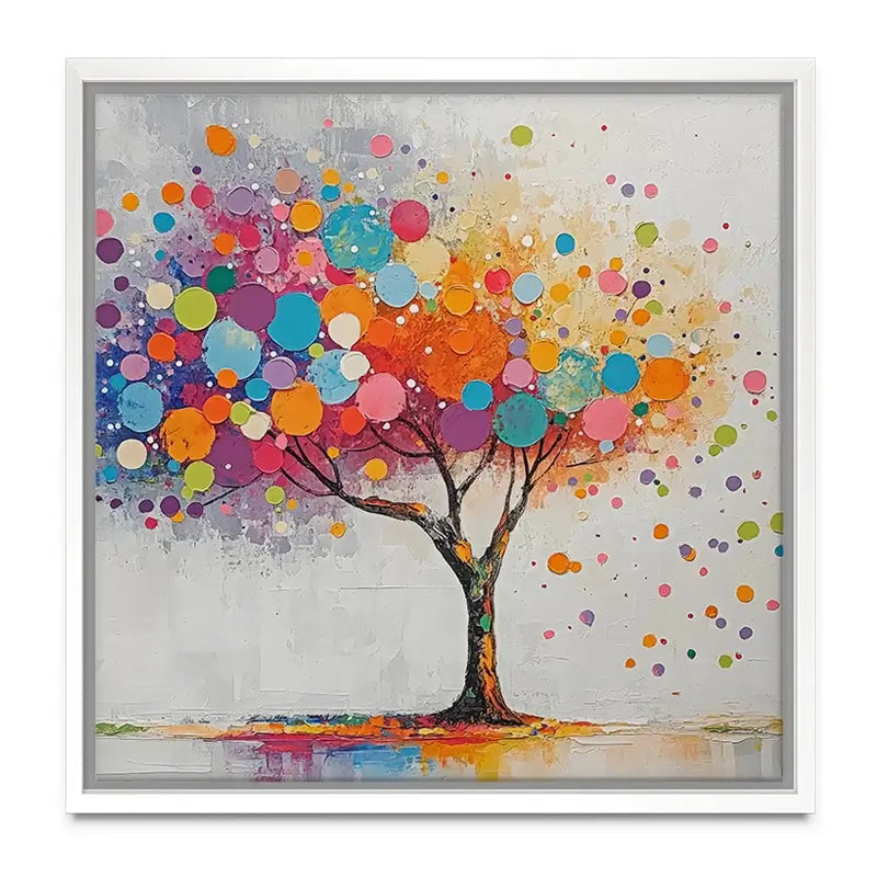 Vivid Tree Canvas Print