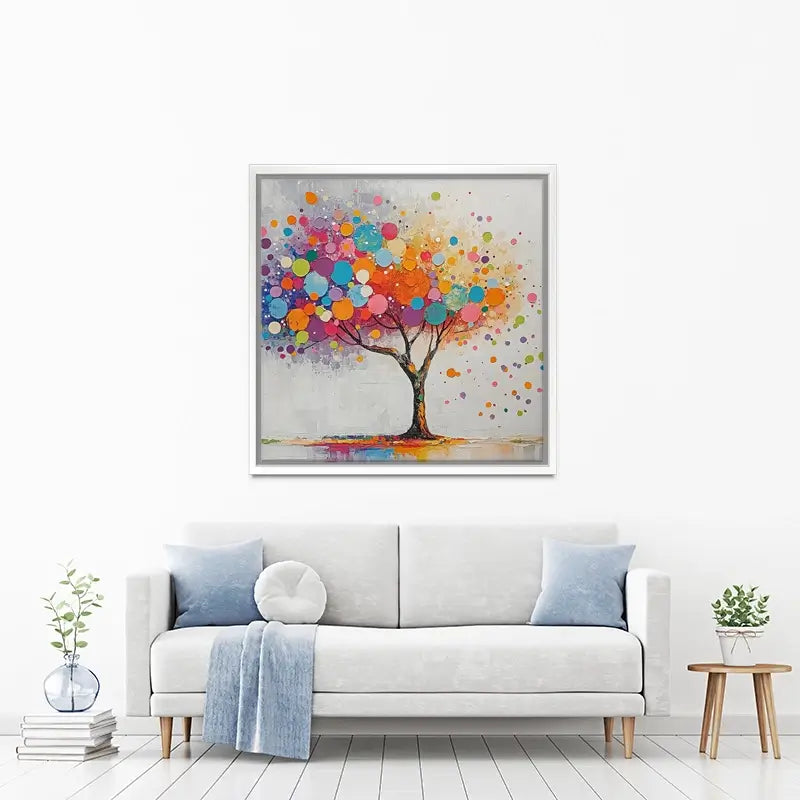 Vivid Tree Canvas Print