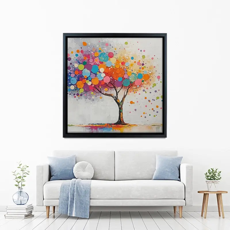 Vivid Tree Canvas Print