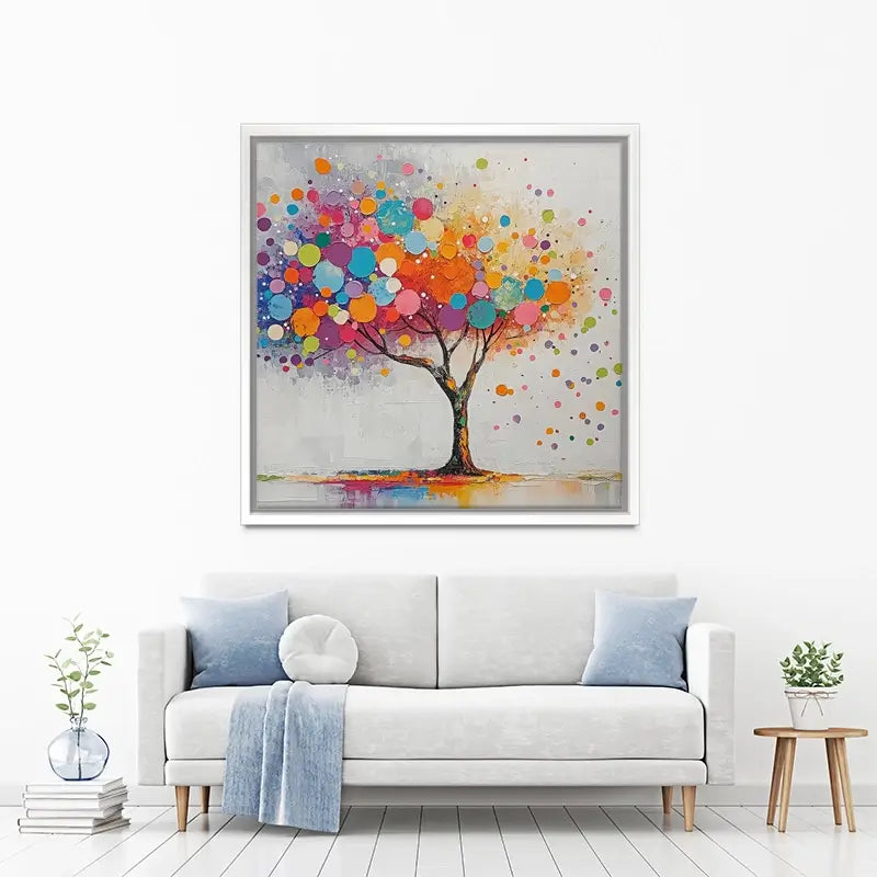 Vivid Tree Canvas Print