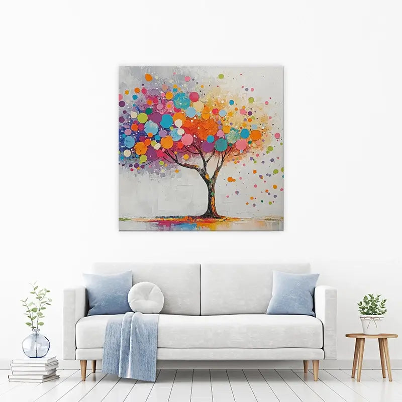 Vivid Tree Canvas Print