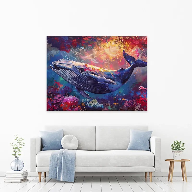 Whale Of A Time Canvas Print