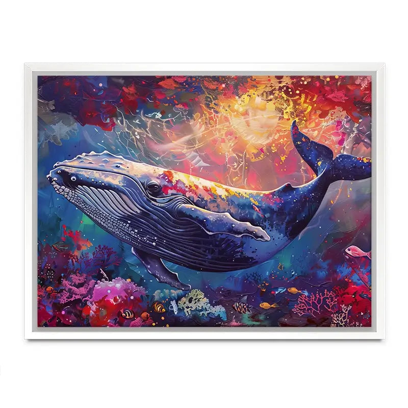 Whale Of A Time Canvas Print