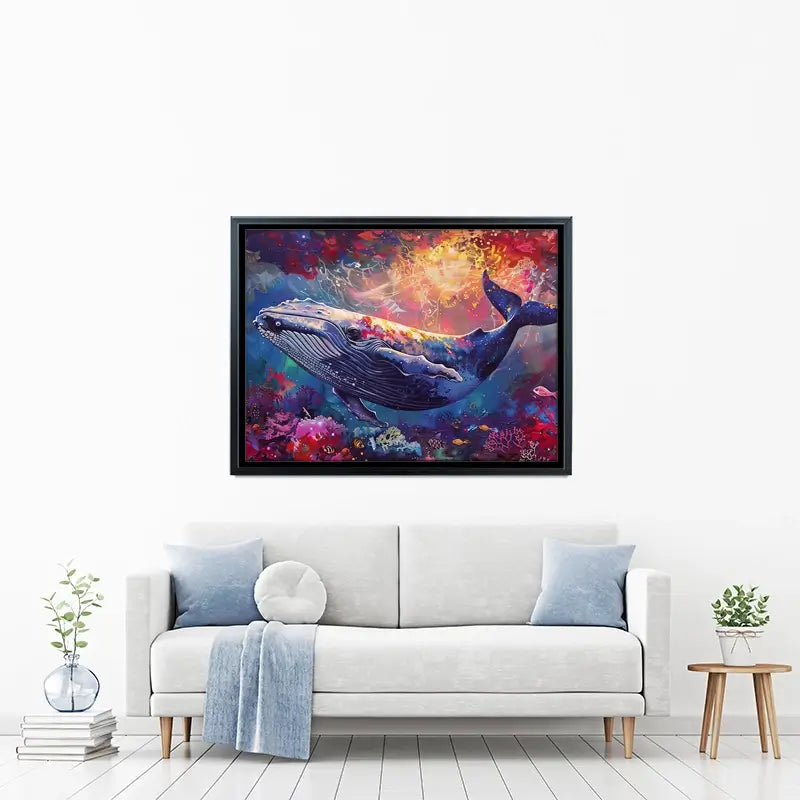 Whale Of A Time Canvas Print