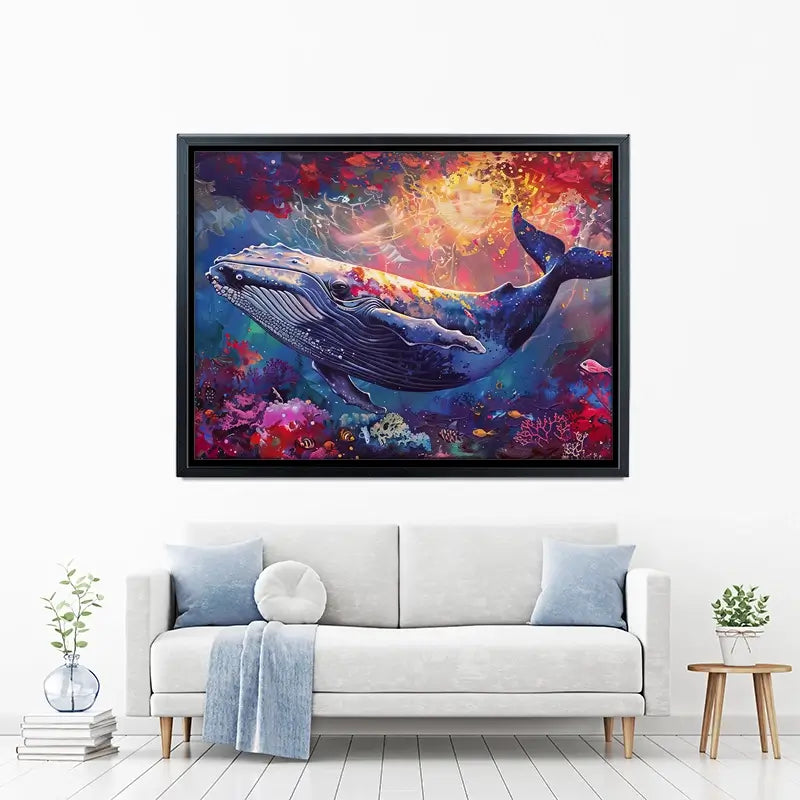 Whale Of A Time Canvas Print