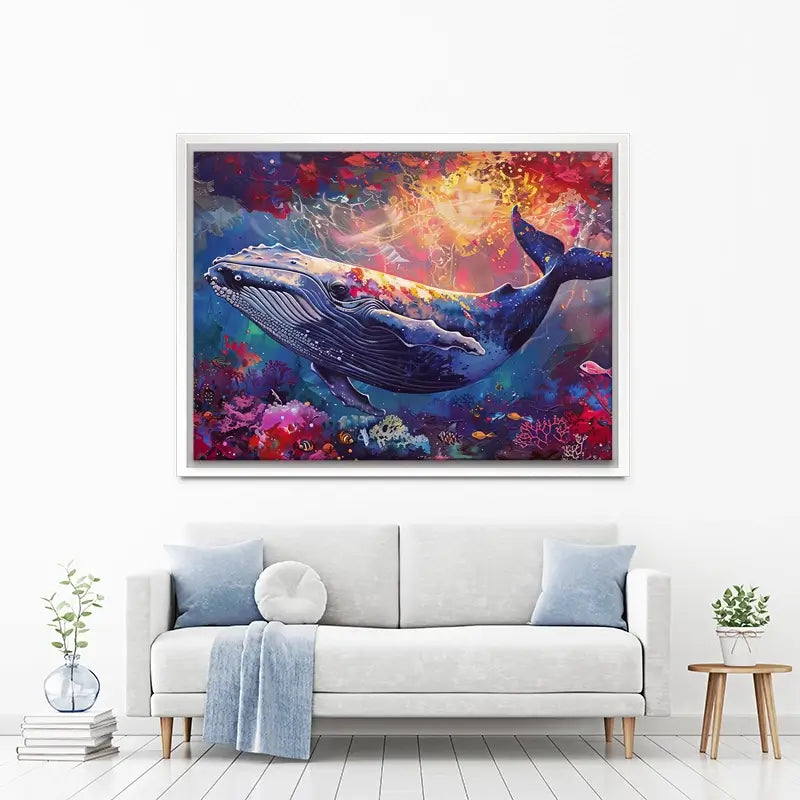 Whale Of A Time Canvas Print