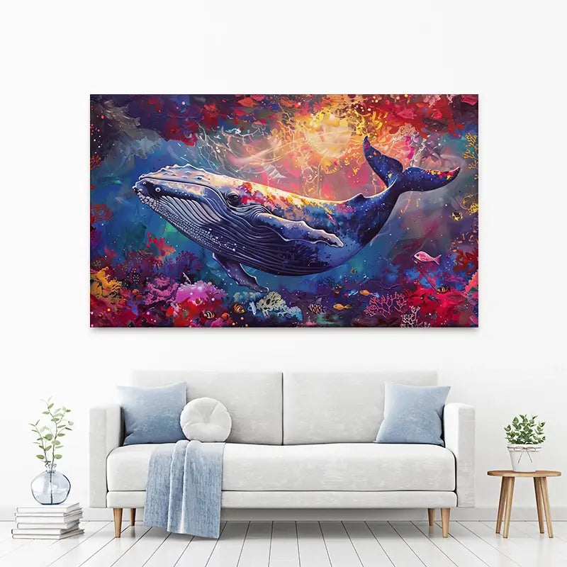 Whale Of A Time Canvas Print