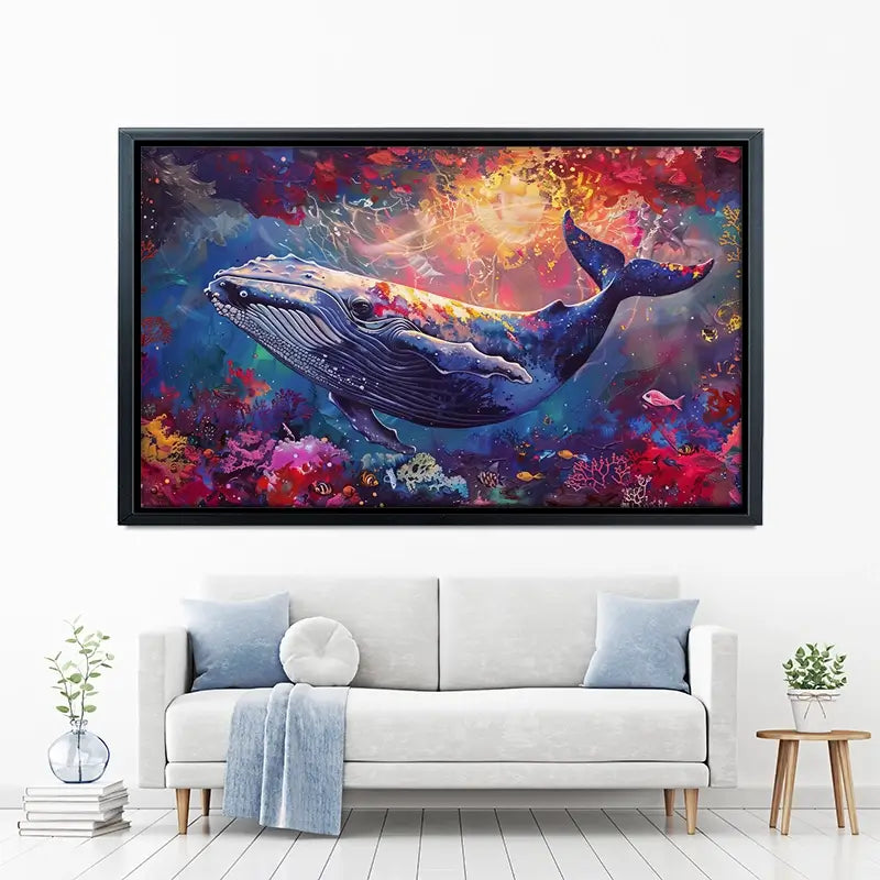 Whale Of A Time Canvas Print