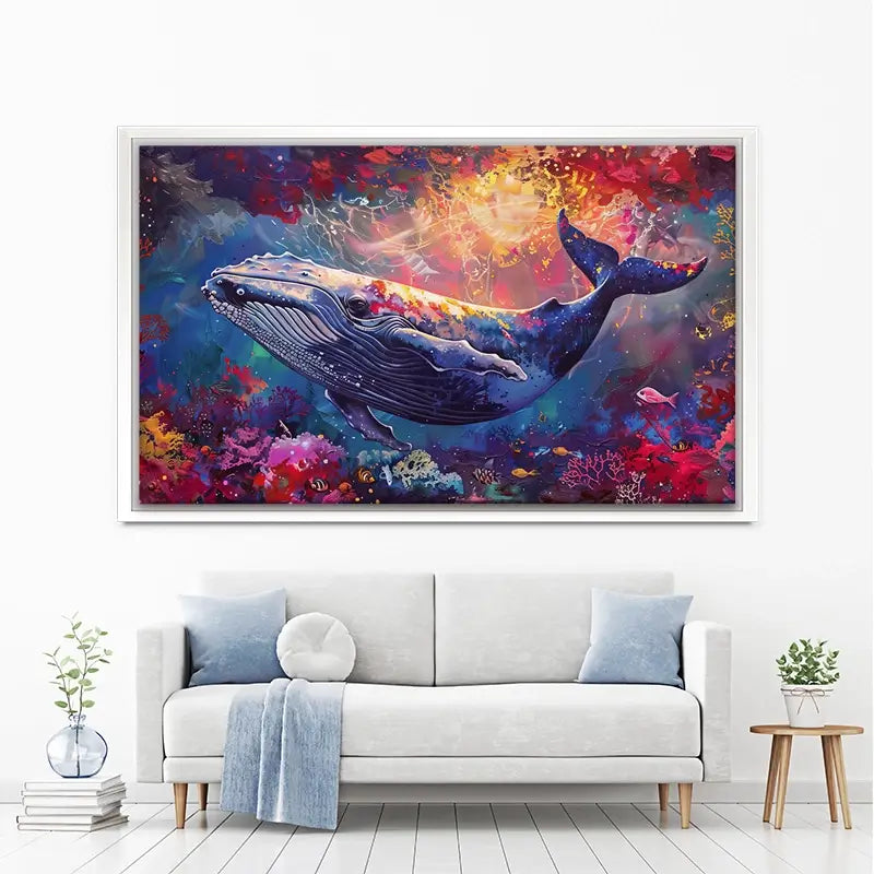 Whale Of A Time Canvas Print