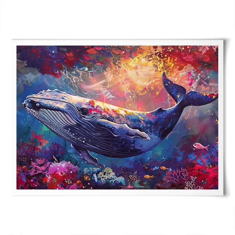 Whale Of A Time Art Print