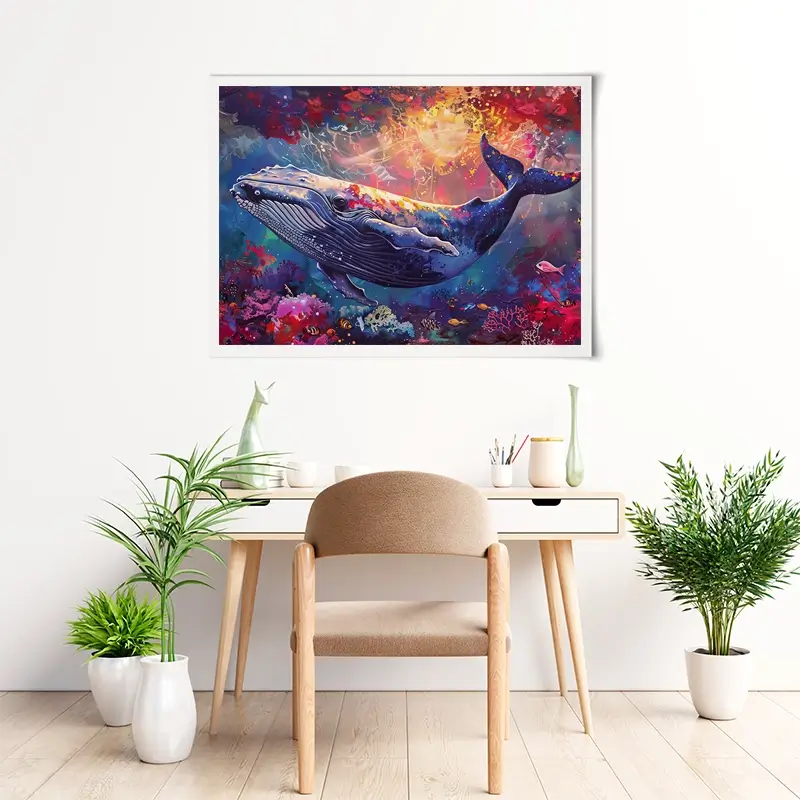 Whale Of A Time Art Print