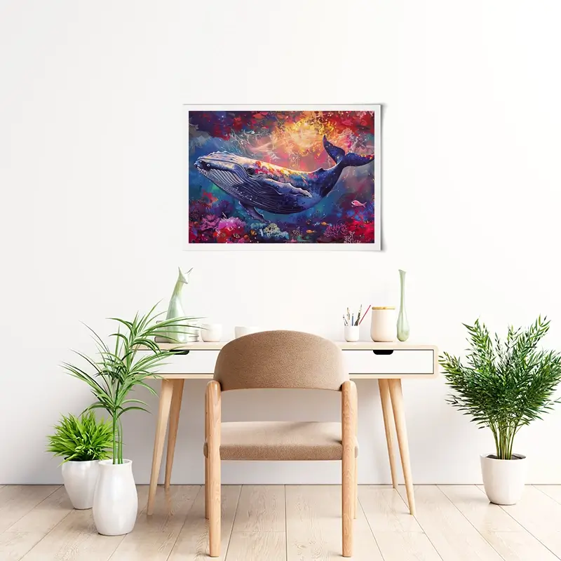 Whale Of A Time Art Print