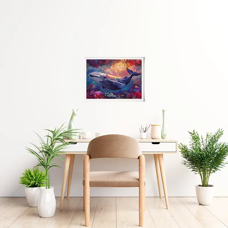 Whale Of A Time Art Print