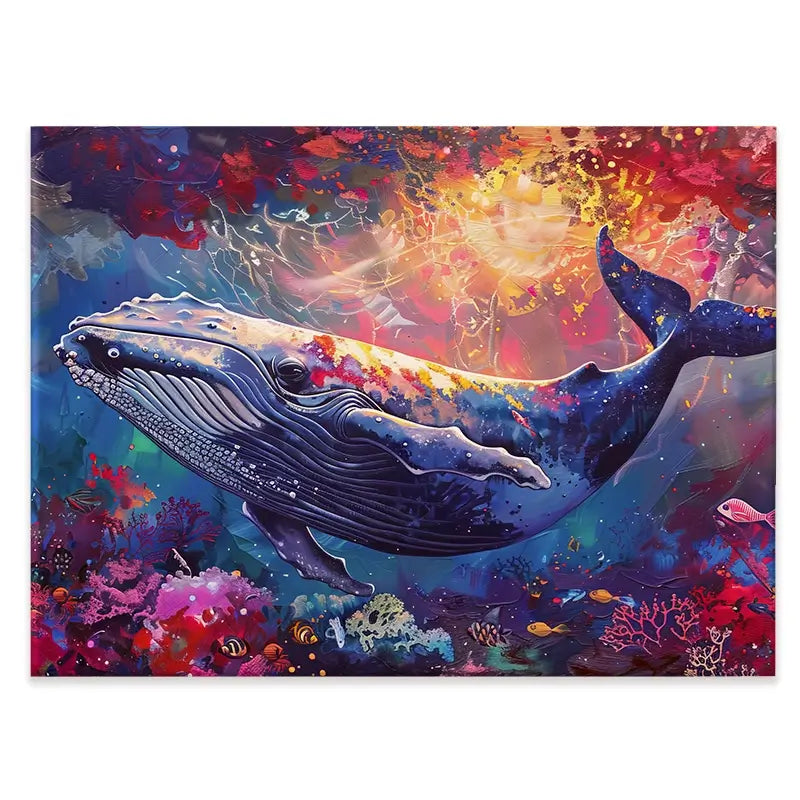 Whale Of A Time Canvas Print