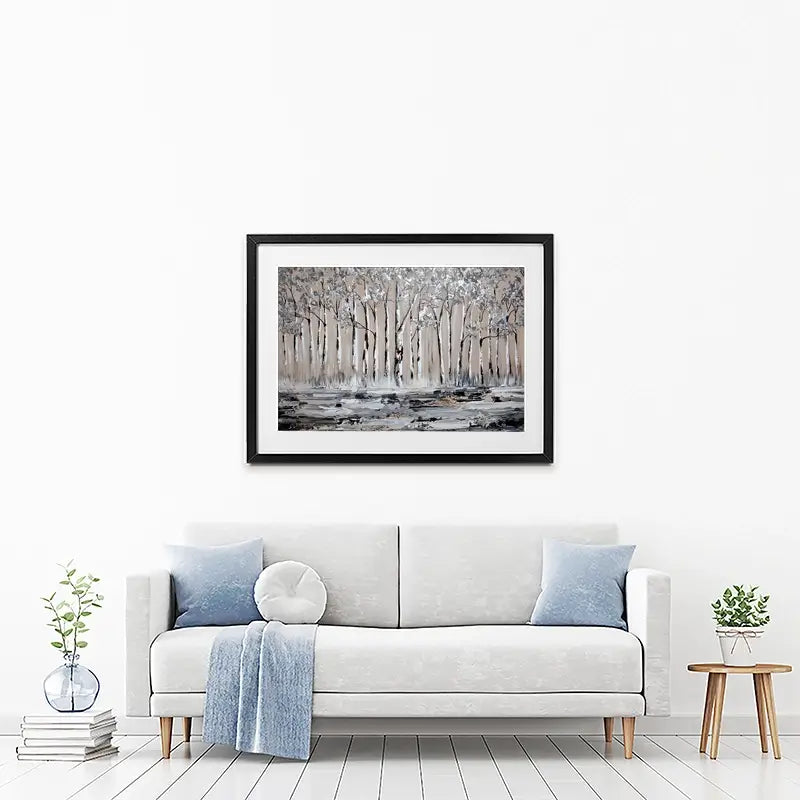 Magical Forest Framed Art Print