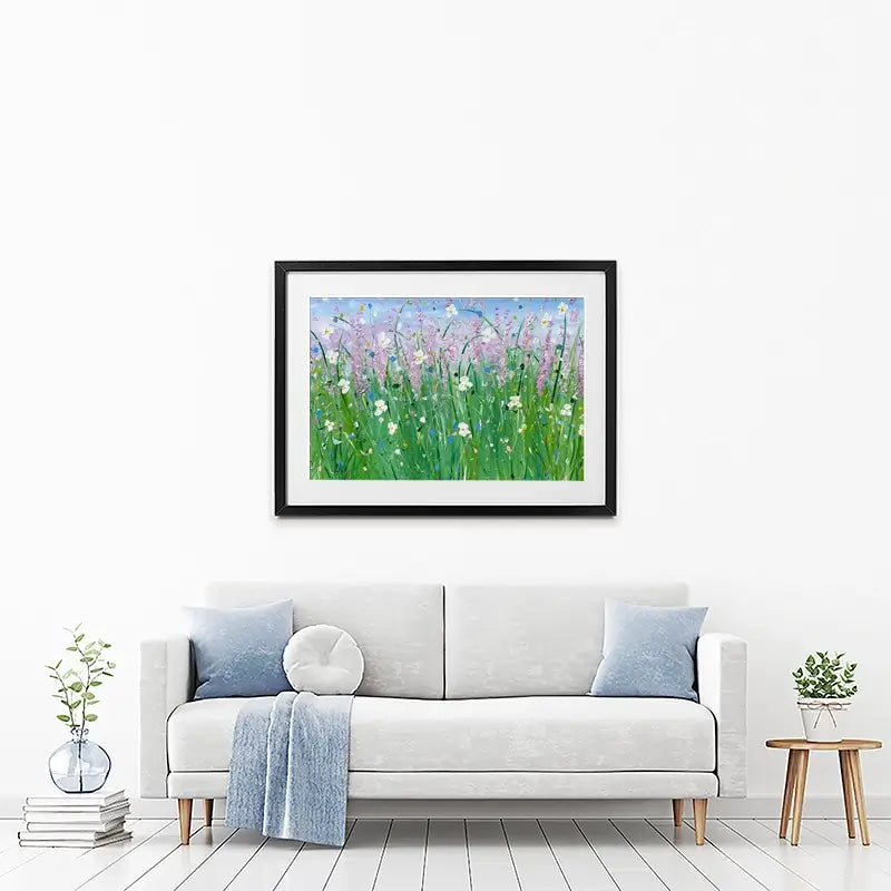 Fields Of Summer Framed Art Print