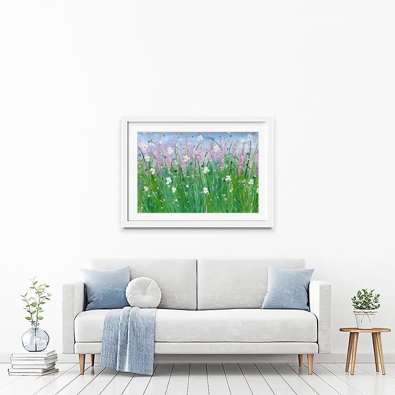 Fields Of Summer Framed Art Print