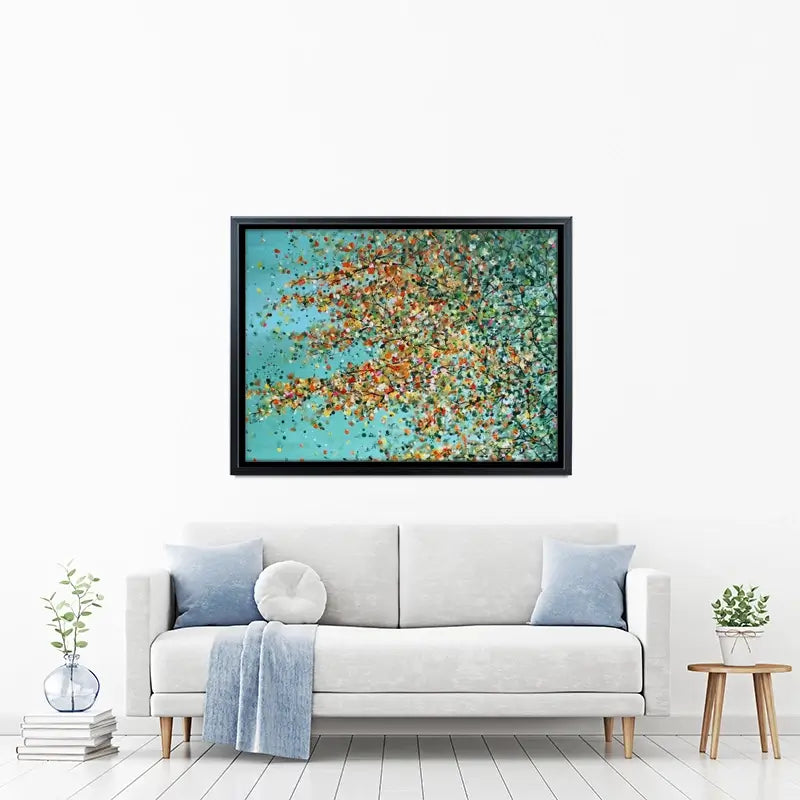 The Top Of Autumn Canvas Print