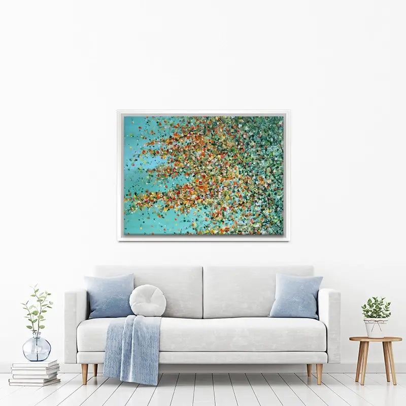 The Top Of Autumn Canvas Print