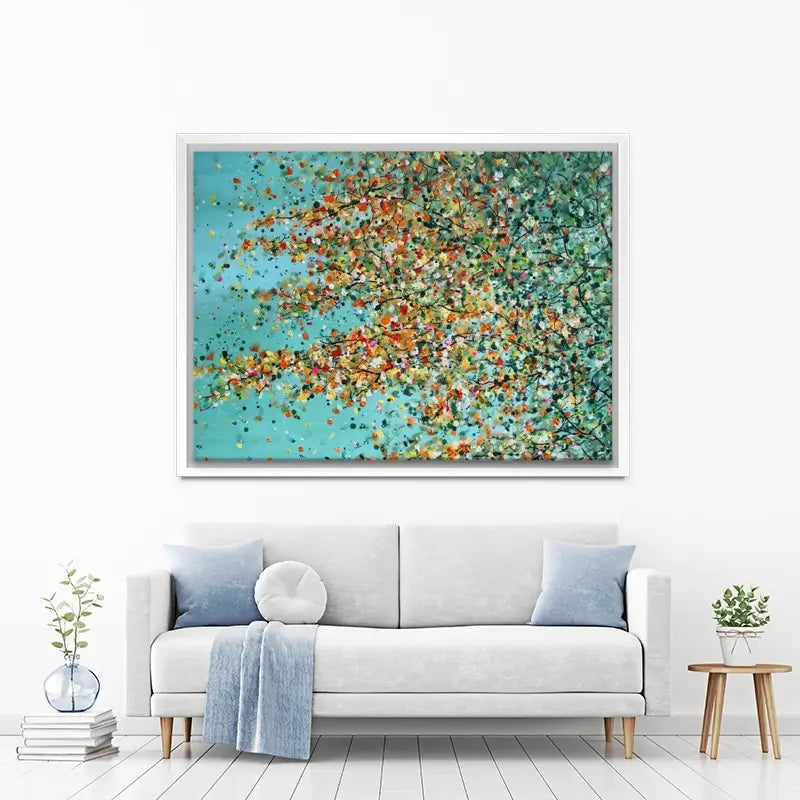 The Top Of Autumn Canvas Print