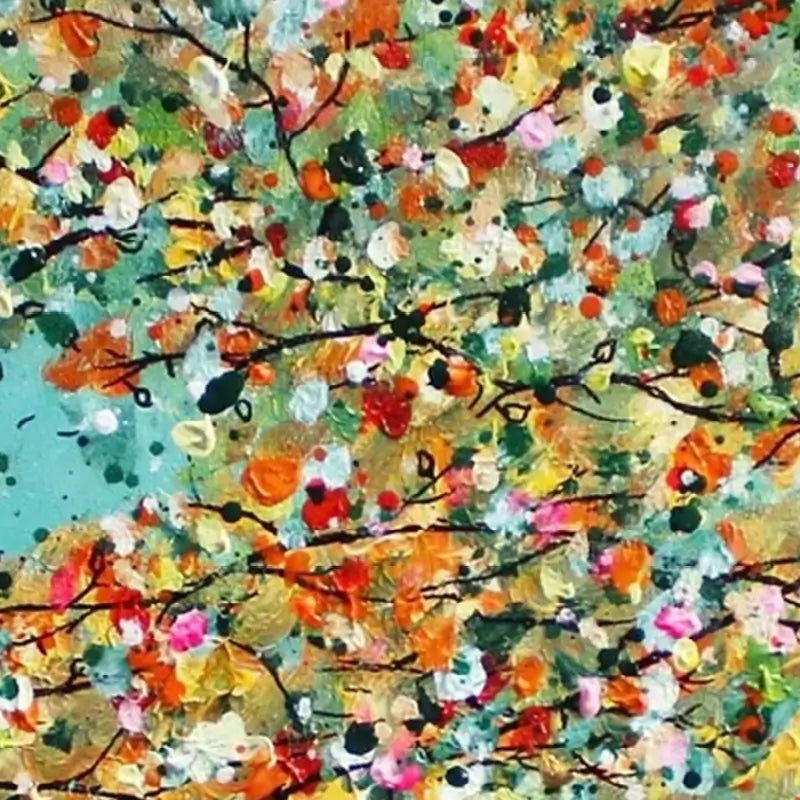 The Top Of Autumn Art Print