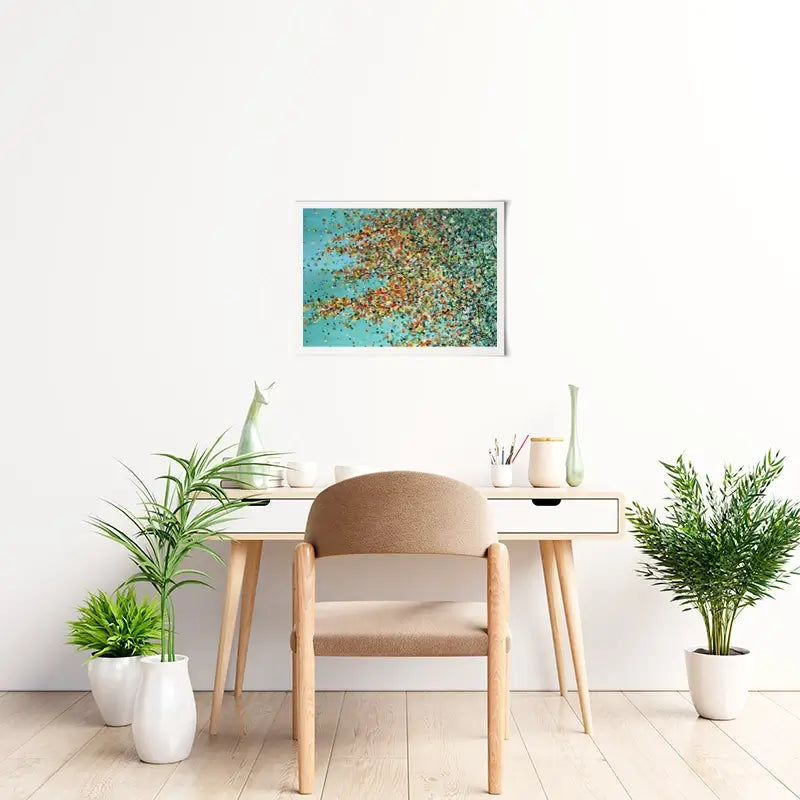 The Top Of Autumn Art Print